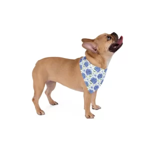 Floral Pet Bandana - Summer Accessory, Dog Bandana, Cute Pet Gear, Gift for Pet Lovers, Flower Pattern
