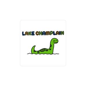 Whimsical Lake Champlain Monster Vinyl Decals Perfect for Water Lovers, Fun Decor, Stickers for Kids, Gift Idea