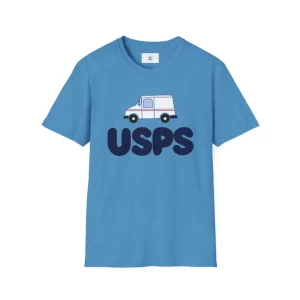 Postal worker Unisex Tee - Fun USPS Graphic T-Shirt, Perfect for Mail Lovers, Gift for Postal Workers, Unique Casual Wear, USPS Themed