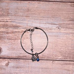 paw print gemstone bracelets