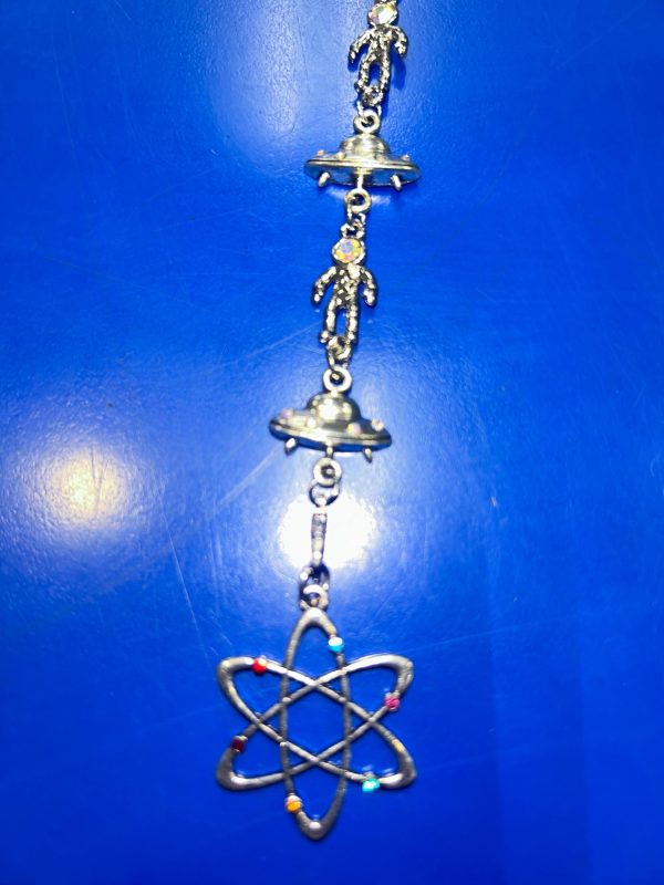 outer space car charm