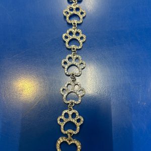 paw print rear view mirror charm
