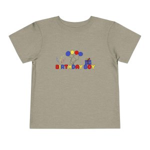 Birthday Boy Toddler Tee, Kids Birthday Shirt, Balloon Tee, Toddler Party Outfit, Birthday Celebration Apparel, Gift for Boy