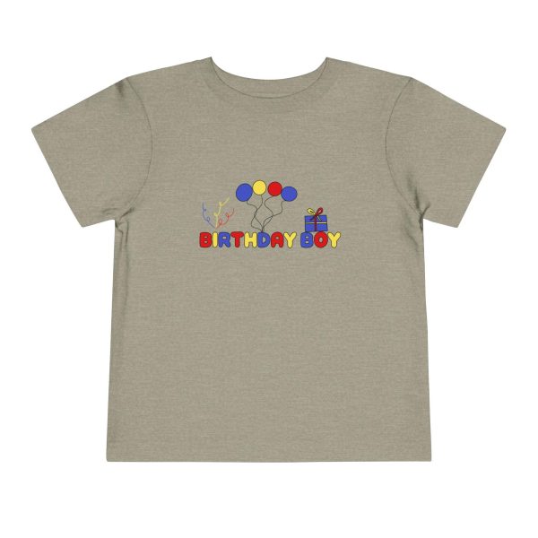Birthday Boy Toddler Tee, Kids Birthday Shirt, Balloon Tee, Toddler Party Outfit, Birthday Celebration Apparel, Gift for Boy