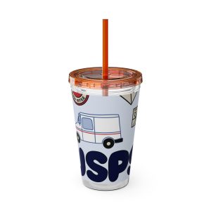 Sunsplash Tumbler with Straw, 16oz
