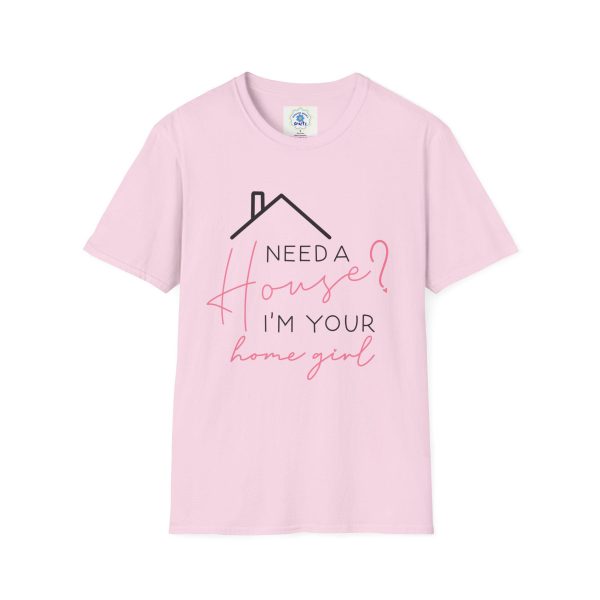 Chic Home Girl T-Shirt, Realtor Gift, Real Estate Lover Tee, Home Buyer Shirt, Funny Gift for Friends, Casual Everyday Wear