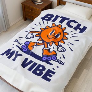 Vibrant Roller Skating Sun Blanket, Cozy Throw, Gift for Skate Lovers, Motivational Decor, Perfect for Picnics, Home