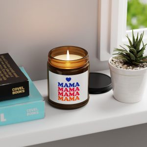 Colorful Mama Scented Candle,  Eco-Friendly Gift for Moms, Mother's Day Candle, Home Decor, Relaxation, Aromatherapy