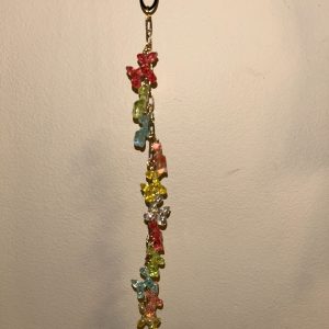rainbow dogs car charm